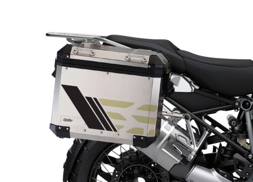 SIG 1170 BMW ALU Panniers GS Line Champagne Stickers 4 1
