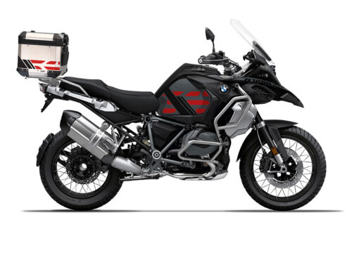 SIG 1175 BMW ALU Top Box GS Line Red Stickers 3