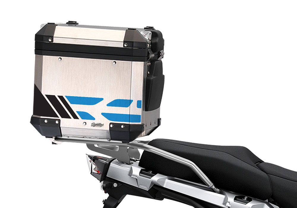 SIG 1176 BMW ALU Top Box GS Line Cobalt Blue Stickers 2 1
