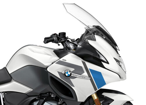 SIG 1155 03 BMW R1250RT R LINE Grey Blue Stickers Alpine White 2021 Right 02