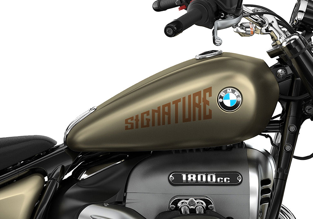 SIG 1189 01 R18 SIGNATURE Brown Metallic Matt Stickers Manhattan 02