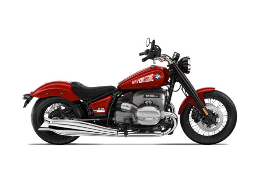 SIG 1200 01 R18 BAYERISCHE White Gloss Stickers Mars Red