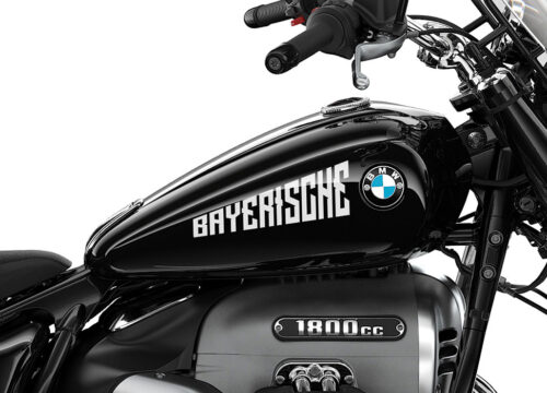 SIG 1200 02 R18 Classic BAYERISCHE White Gloss Stickers Black Storm 02