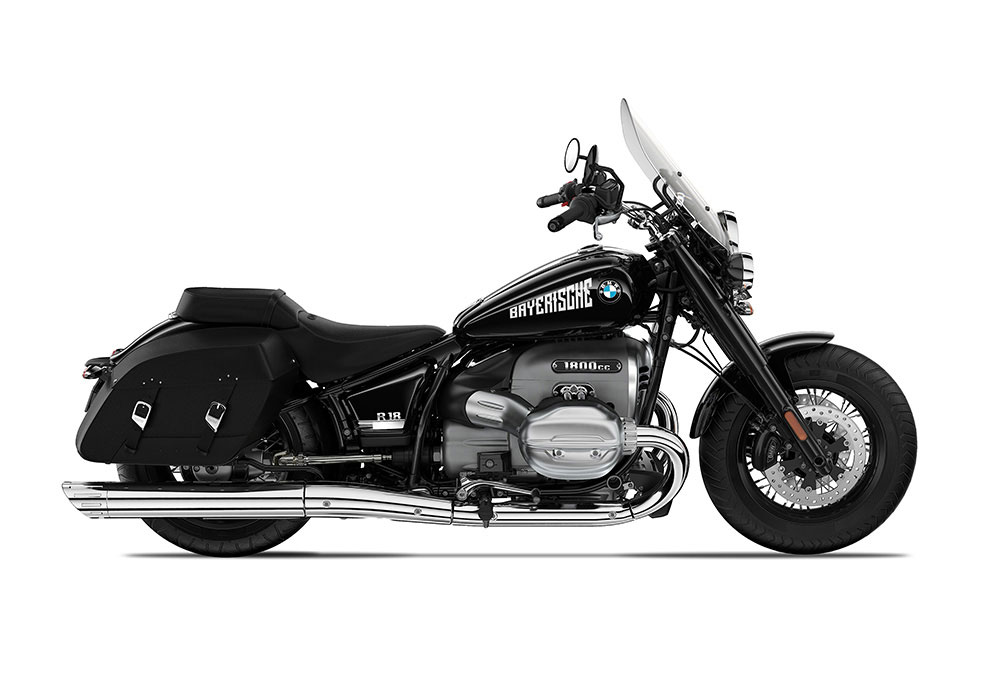 SIG 1200 02 R18 Classic BAYERISCHE White Gloss Stickers Black Storm