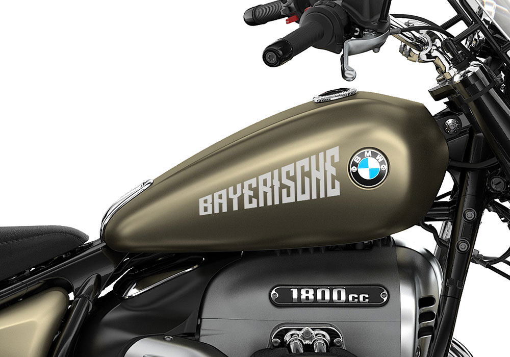 SIG 1204 02 R18 Classic BAYERISCHE Silver Matt Stickers Manhattan 02