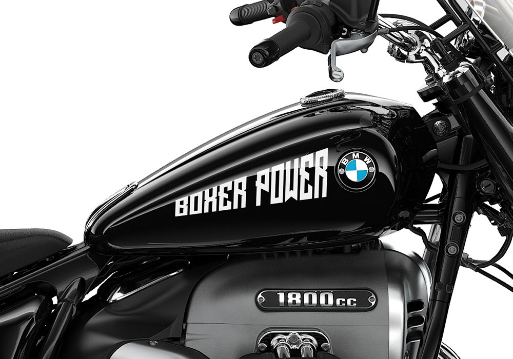 SIG 1221 02 R18 Classic BOXER POWER White Gloss Stickers Black Storm 02
