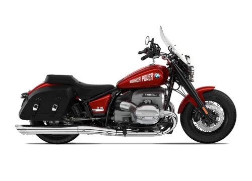 SIG 1221 02 R18 Classic BOXER POWER White Gloss Stickers Mars Red