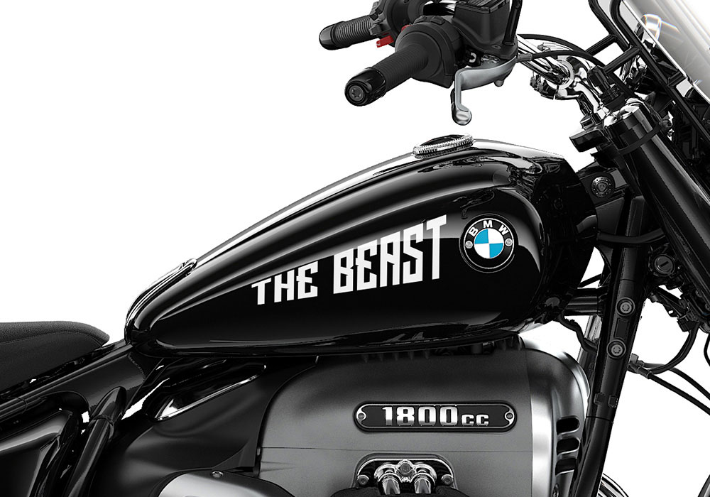SIG 1235 02 R18 Classic THE BEAST White Gloss Stickers Black Storm 02