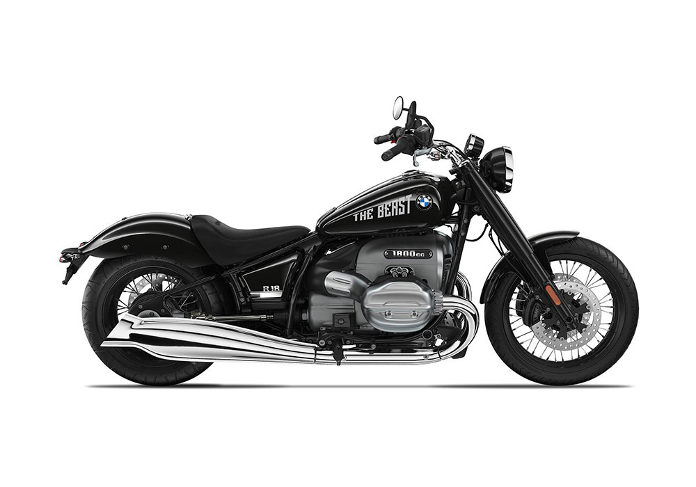 SIG 1236 01 R18 THE BEAST Silver Gloss Stickers Black Storm