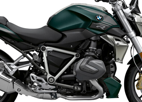 SIG 1243 02 BMW R1250R PYRAMID FRAME Silver Gloss STICKERS Style Exclusive right 02