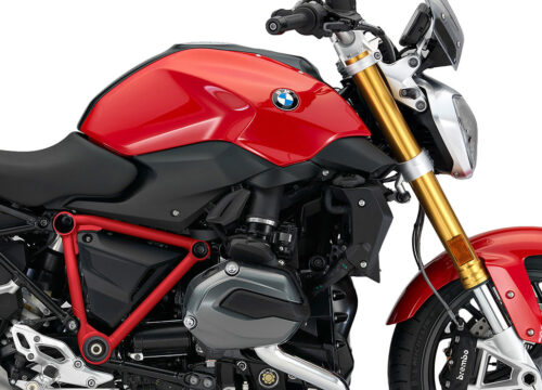 SIG 1245 01 BMW R1200R PYRAMID FRAME Red Gloss STICKERS Racing Red Right 02