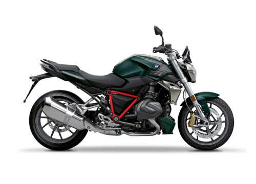 SIG 1245 02 BMW R1250R PYRAMID FRAME Red Gloss STICKERS Style Exclusive Right