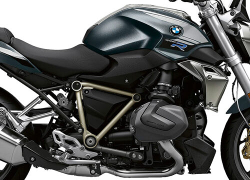 SIG 1247 02 BMW R1250R PYRAMID FRAME CHAMPAGNE STICKERS Mineral Grey Metallic Right 02