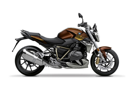 SIG 1247 02 BMW R1250R PYRAMID FRAME CHAMPAGNE STICKERS OPTION 719 Right