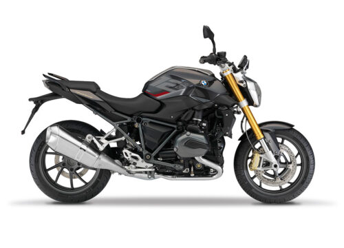 SIG 1256 01 BMW R1200R Raise Silver Red Stickers Sapphire Black Metallic Right