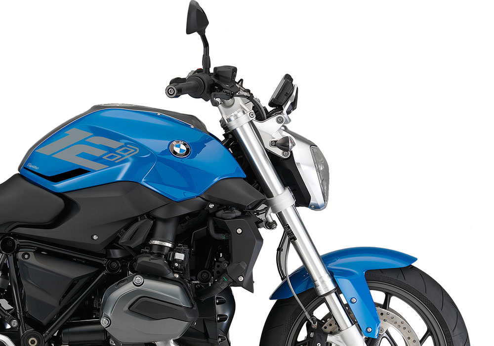 SIG 1260 01 BMW R1200R Raise Silver Black Stickers Mondego Blue Metallic Right 02