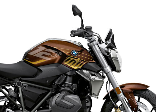 SIG 1261 02 BMW R1250R Raise Silver Saffron Yellow Stickers Option 719 right 02