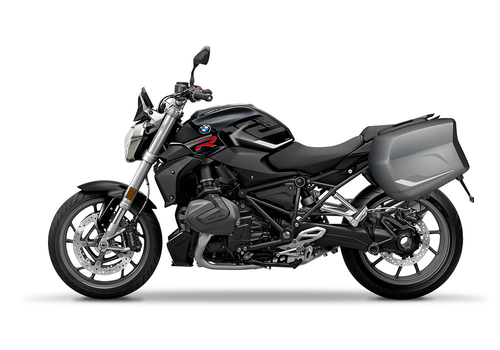 SIG 1265 BMW Touring Side Raise Silver Dark Silver Stickers Asphalt Grey Left