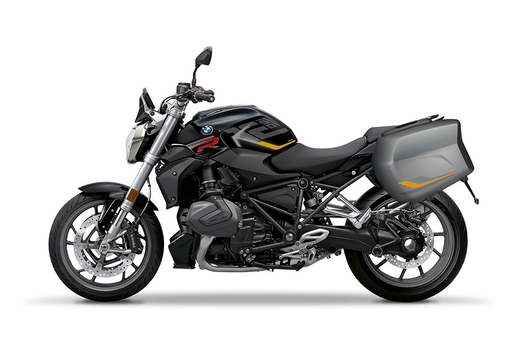 SIG 1267 BMW Touring Side Raise Silver Saffron Yellow Stickers Asphalt Grey Left