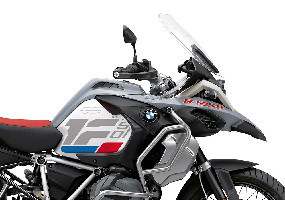 SIG 1268 02 BMW R1250GS Adv R Raise Grey Red Blue Stickers Ice Grey Right 02