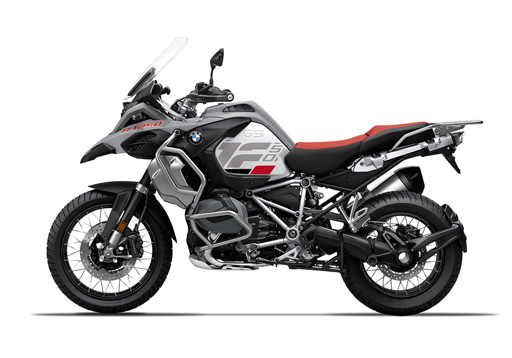 SIG 1269 02 BMW R1250GS Adv R Raise Grey Red Black Stickers Ice Grey Left
