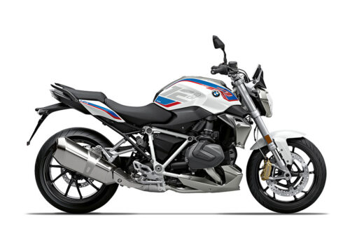 SIG 1292 02 BMW R1250R Raise Silver Blue Red Stickers Style HP Right