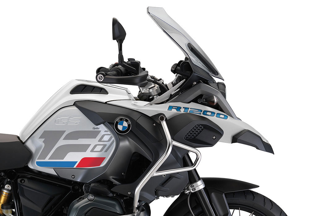 SIG 1268 01 BMW R1200GS Adv R Raise Grey Red Blue Stickers Alpine White Right 02 1