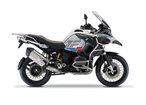 SIG 1268 01 BMW R1200GS Adv R Raise Grey Red Blue Stickers Alpine White Right 1