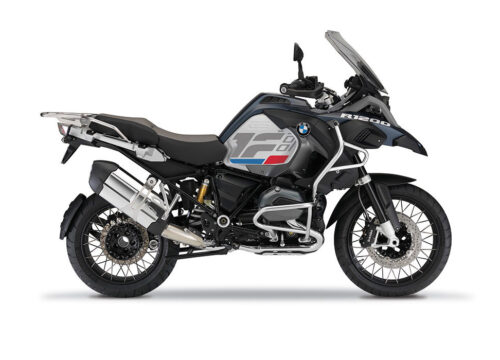 SIG 1268 01 BMW R1200GS Adv R Raise Grey Red Blue Stickers Ocean Blue Right 1