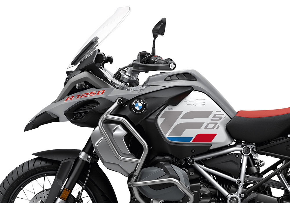 SIG 1268 02 BMW R1250GS Adv R Raise Grey Red Blue Stickers Ice Grey Left 02