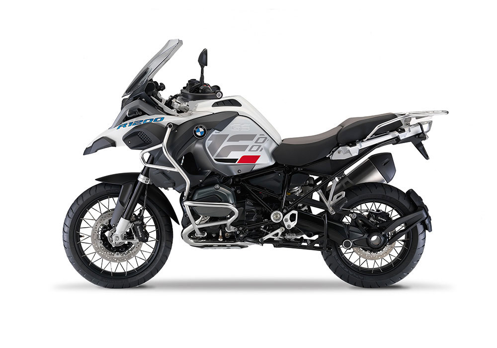 SIG 1269 01 BMW R1200GS Adv R Raise Grey Red Black Stickers Alpine White Left