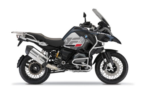SIG 1269 01 BMW R1200GS Adv R Raise Grey Red Black Stickers Ocean Blue Right
