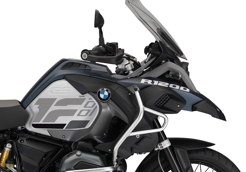 SIG 1270 01 BMW R1200GS Adv R Raise Grey Dark Grey Black Stickers Ocean Blue Right 02