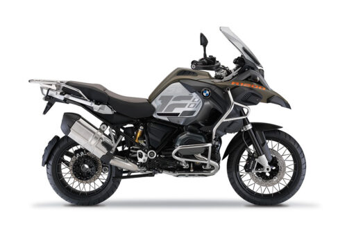 SIG 1270 01 BMW R1200GS Adv R Raise Grey Dark Grey Black Stickers Olive Green Right