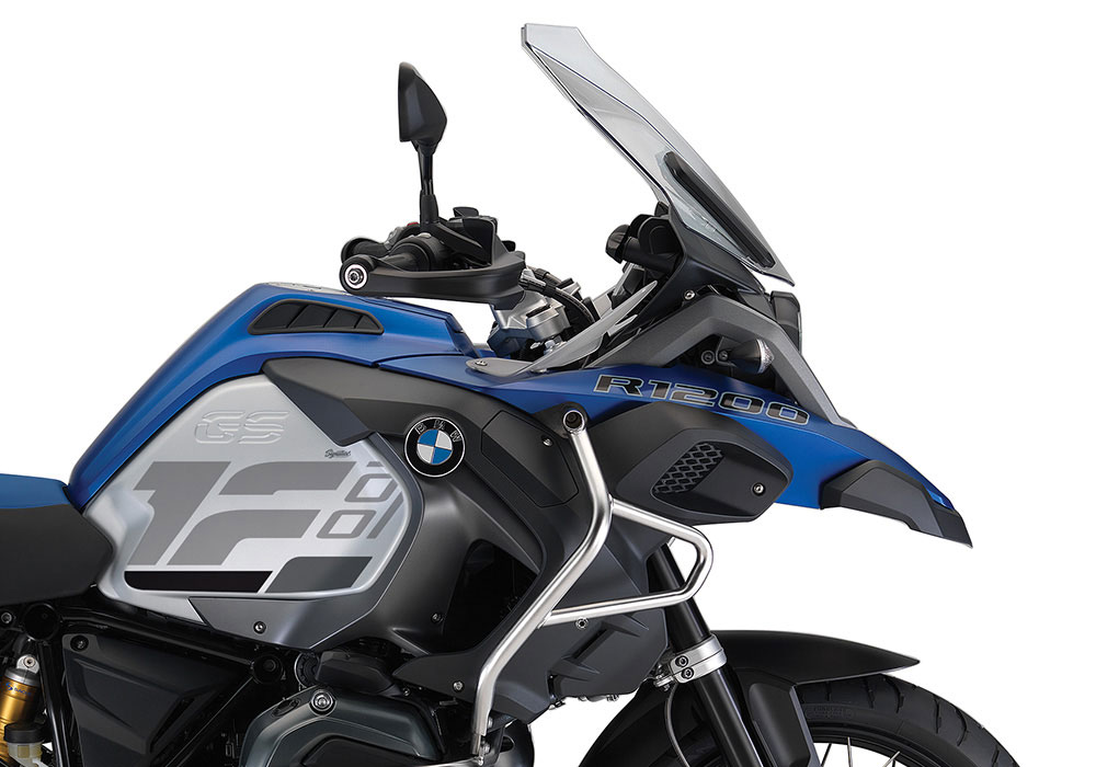 SIG 1270 01 BMW R1200GS Adv R Raise Grey Dark Grey Black Stickers Racing Blue Right 02