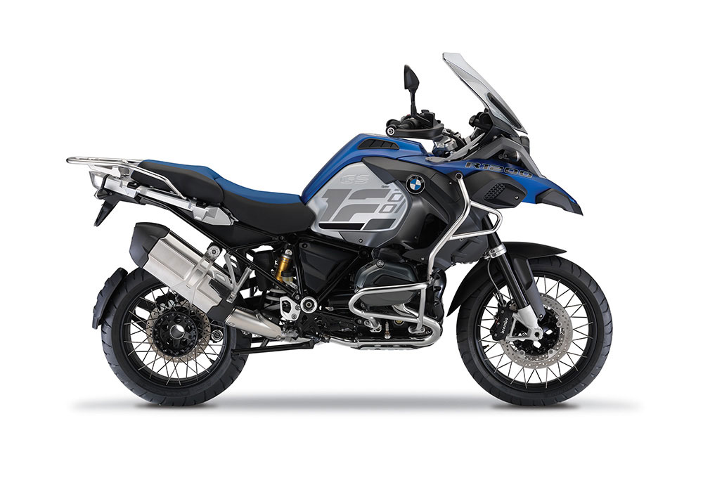 SIG 1270 01 BMW R1200GS Adv R Raise Grey Dark Grey Black Stickers Racing Blue Right