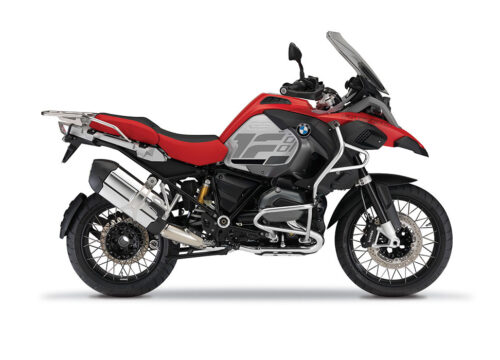 SIG 1270 01 BMW R1200GS Adv R Raise Grey Dark Grey Black Stickers Racing Red Right