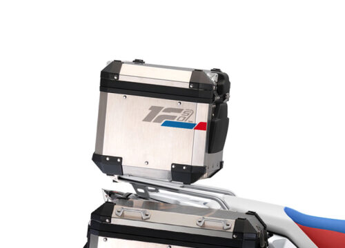 SIG 1288 BMW Aluminum Top Box Raise Grey Red Blue Stickers Right 02