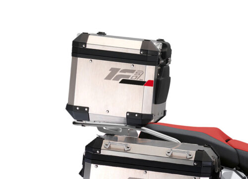SIG 1289 BMW Aluminum Top Box Raise Grey Red Black Stickers Right 02