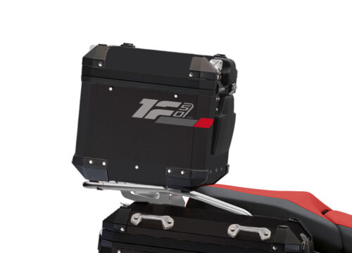 SIG 1293 BMW Aluminum Top Box Raise Grey Red Dark silver Stickers Right 02