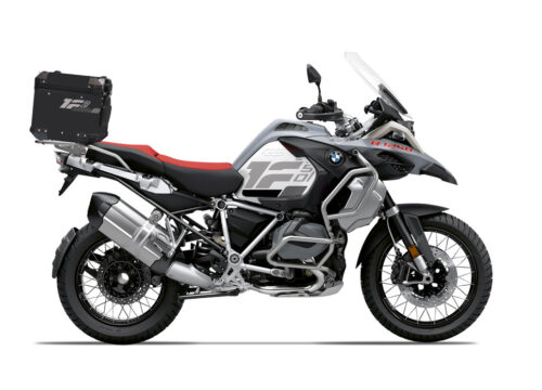 SIG 1294 BMW Aluminum Top Box Raise Grey Variations Stickers right