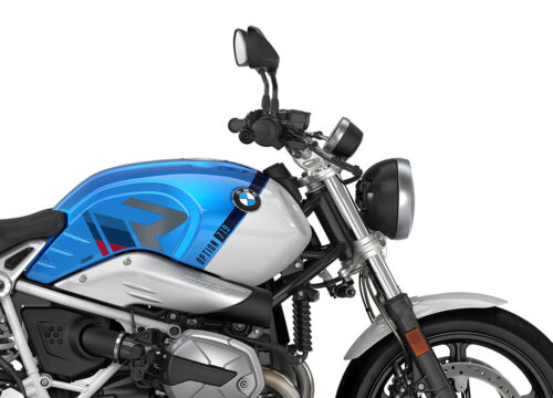 SIG 1300 02 BMW RnineT Pure R LINE Grey Msport Stickers Cosmic blue Metallic Right 02