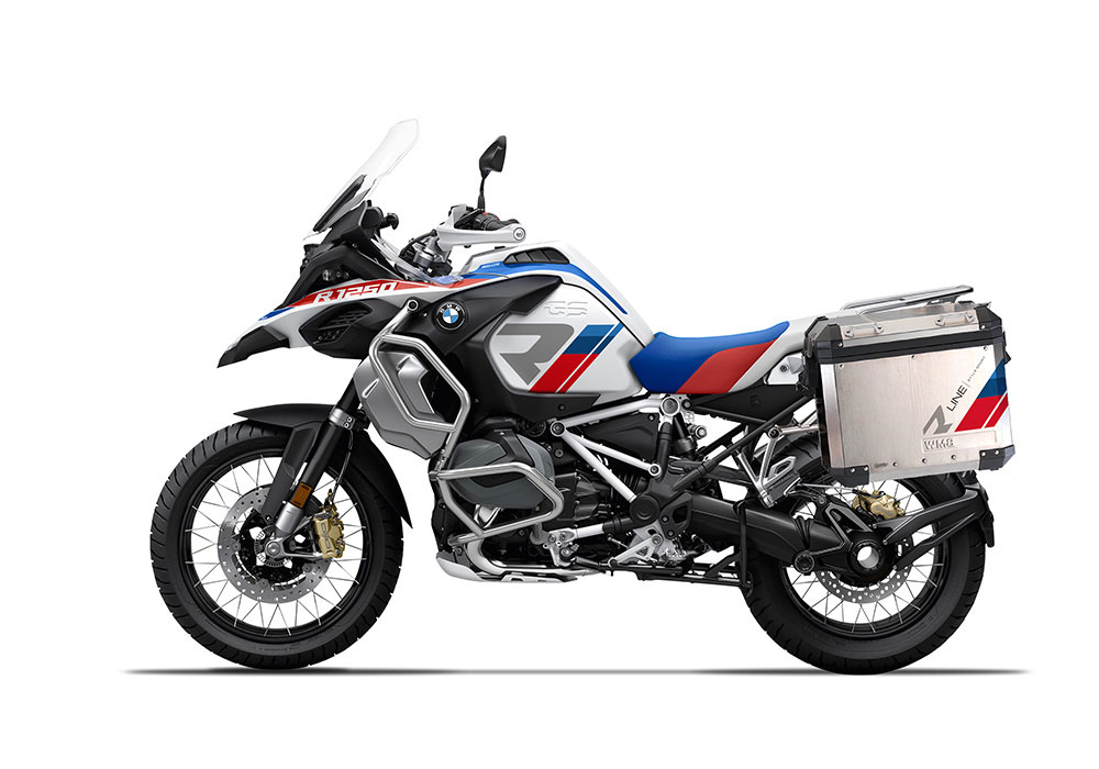 SIG 1301 BMW Aluminum Panniers R Line Grey Msport Left