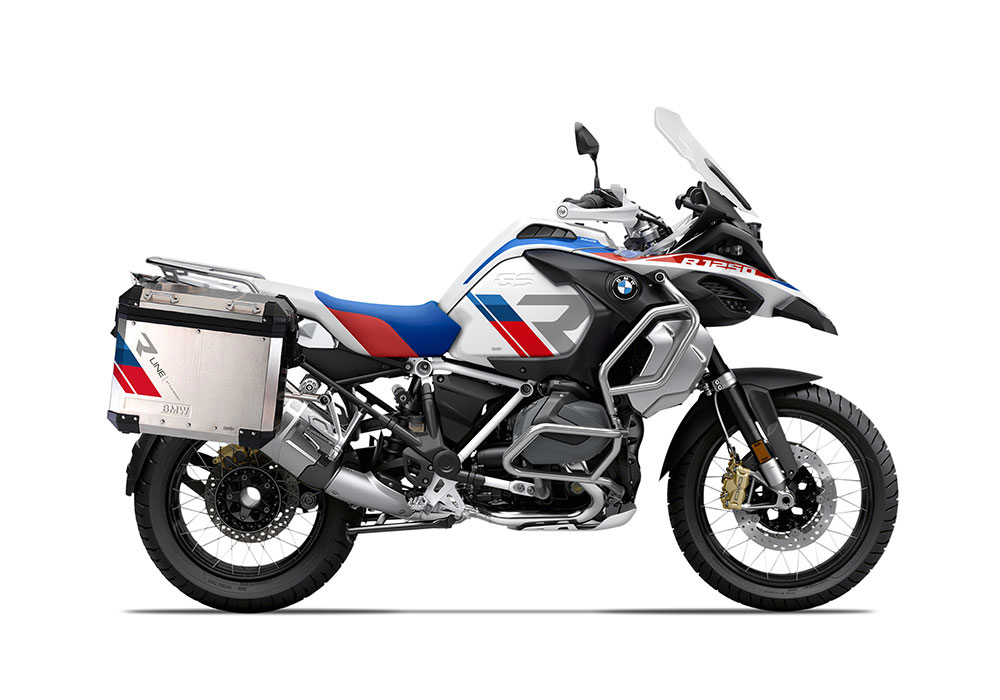 SIG 1301 BMW Aluminum Panniers R Line Grey Msport