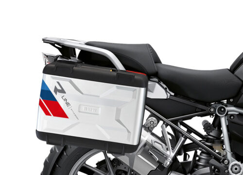 SIG 1305 BMW Vario Panniers R LINE Grey Msport Stickers 02