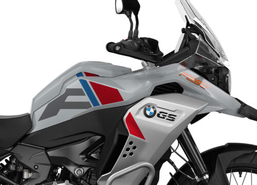 SIG 1338 BMW F850GS ADV F LINE Grey Red Blue Stickers Ice Grey Right 02