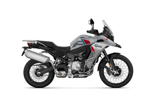 SIG 1338 BMW F850GS ADV F LINE Grey Red Blue Stickers Ice Grey Right
