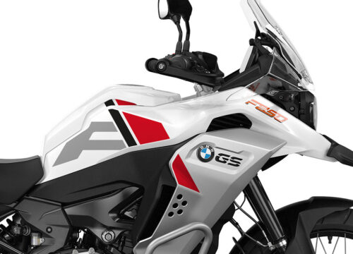 SIG 1339 BMW F850GS ADV F LINE Grey Red Black Stickers Light White Right 02