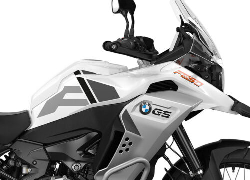 SIG 1340 BMW F850GS ADV F LINE Grey Dark Grey Black Stickers Light White Right 02