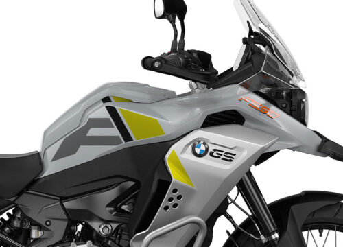 SIG 1341 BMW F850GS ADV F LINE Grey Yellow Black Stickers Ice Grey Right 02